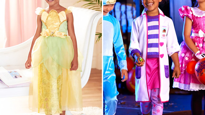 Disney The Princess and the Frog Kids Tiana Costume