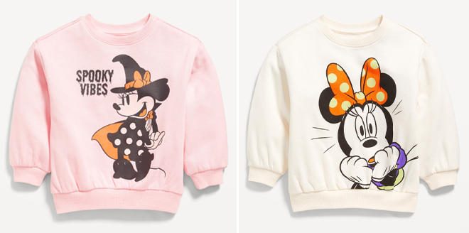 Disney Toddler Girls Minnie Mouse Sweatshirt