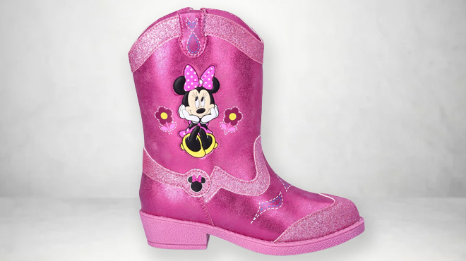 Disney Toddler Minnie Mouse Cowboy Boot