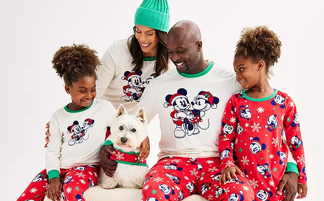 Disneys Mickey Minnie Mouse Family Pajamas by Jammies For Your Families