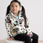 Disneys Minnie Mouse Toddler Girl Printed Sherpa Fleece Jacket by Jumping Beans