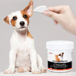 Dog Ear Wipes 300 Count Pet Ear Wipes for Dogs and Cats Remove Ear Wax