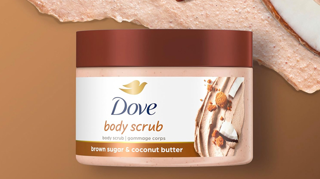 Dove Body Scrub Brown Sugar