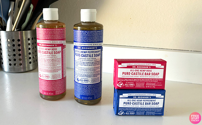 Dr Bronners Pure Castile Soaps