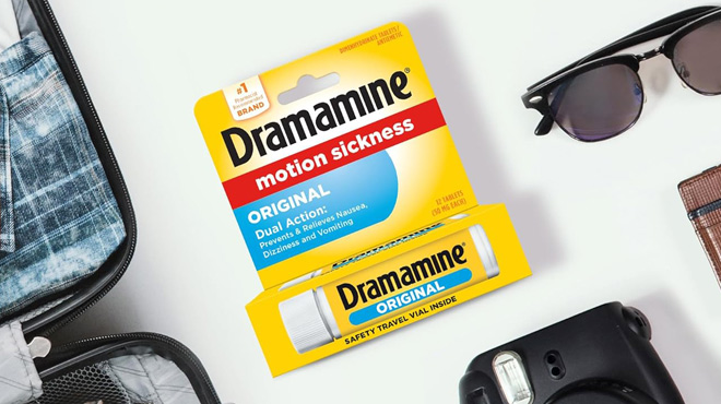 Dramamine Travel Vial