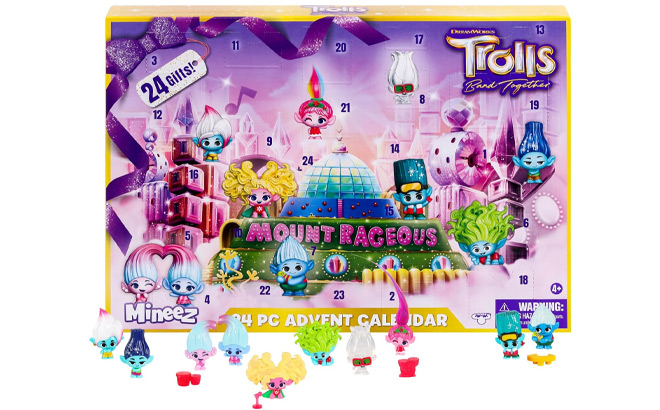 DreamWorks Trolls Band Together Mineez Holiday Advent Calendar