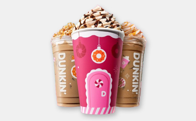 Dunkin Holiday Drinks