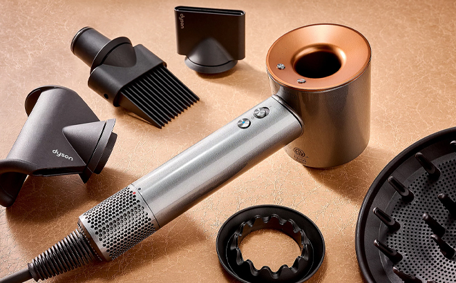 Dyson Supersonic Hair Dryer with Attachments