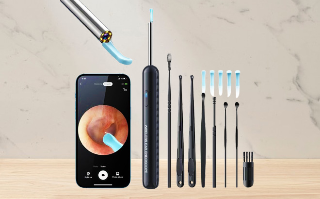 Ear Wax Removal Kit with Camera