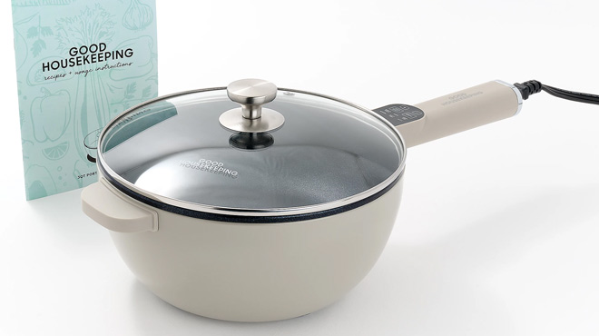 Electric Cook Pot with Lid 5 Recipes