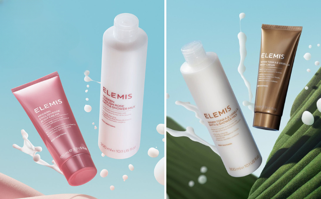 Elemis Modern English Rose and Warm Tonka Vanilla Duo