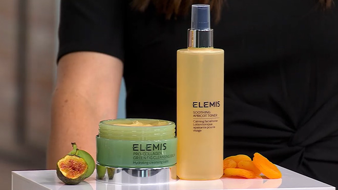 Elemis Pro-Collagen Green Fig Cleansing Balm & Apricot Toner