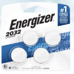 Energizer CR2032 Batteries 4 Pack