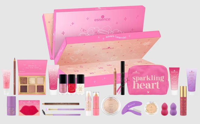 Essence Make My Heart Sparkle Advent Calendar Items