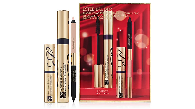 Estee Lauder 3 Piece Enchanting Eyes Sumptuous Extreme Set