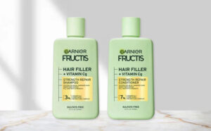 FREE Garnier Fructis Hair Filler Shampoo and Conditioner Samples