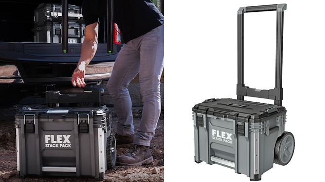 Flex Stack Pack Rolling Tool Box