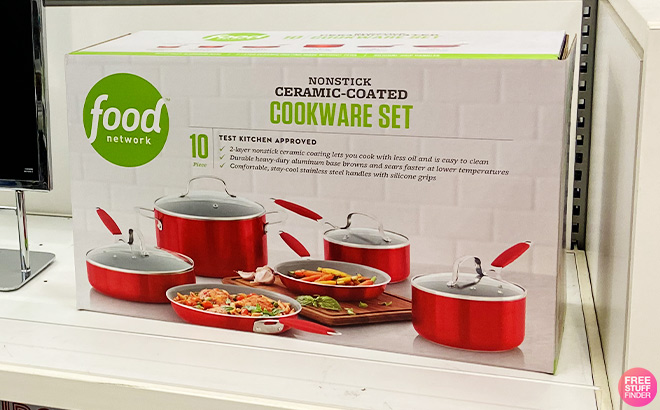 Food Network Nonstick Ceramic Cookware Set