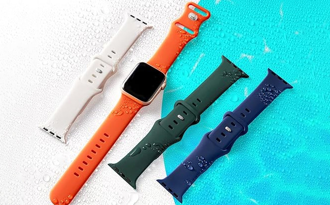 Four Apple Watch Bands