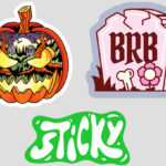 Free Halloween sticker pack