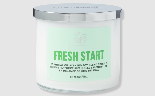 Fresh Start Scented Soy Blend Candle