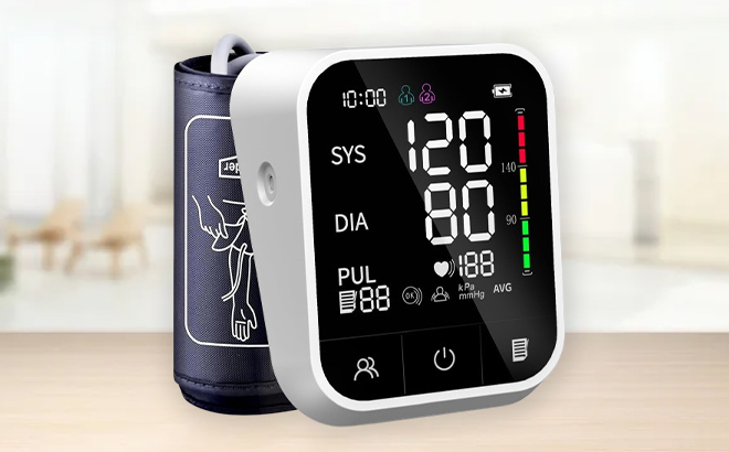 Freshcare Blood Pressure Monitor on a Table