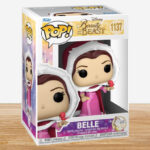 Funko POP Disney Belle Figure on a Table