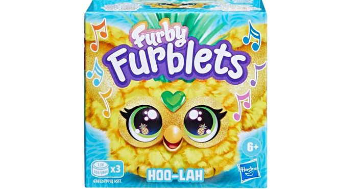 Furby Furblets Hoo Lah Pineapple Mini Friend