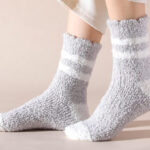 Fuzzy Womens Socks 5 Pairs