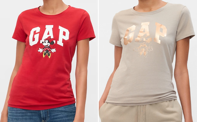 GAP Factory Disney Minnie Mouse Womens T Shirts