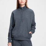 GAP Factory Half Zip Mockneck Sweatshirt 1