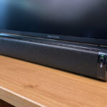 GPX 18 Inch Bluetooth Soundbar on a Table