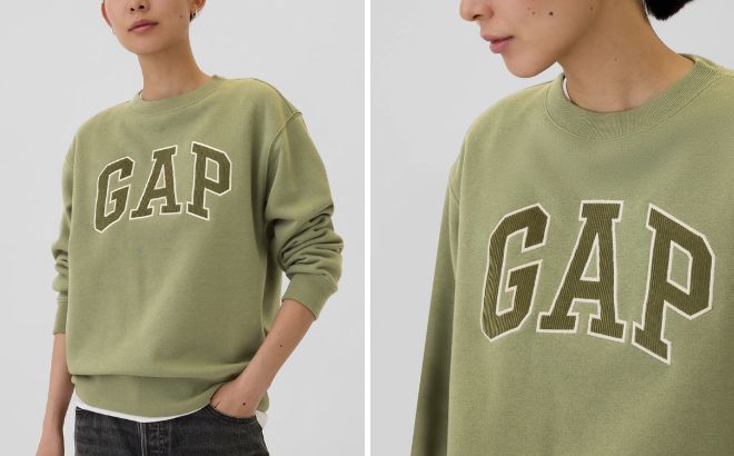 Gap Factory Womens Logo Sweatshirt