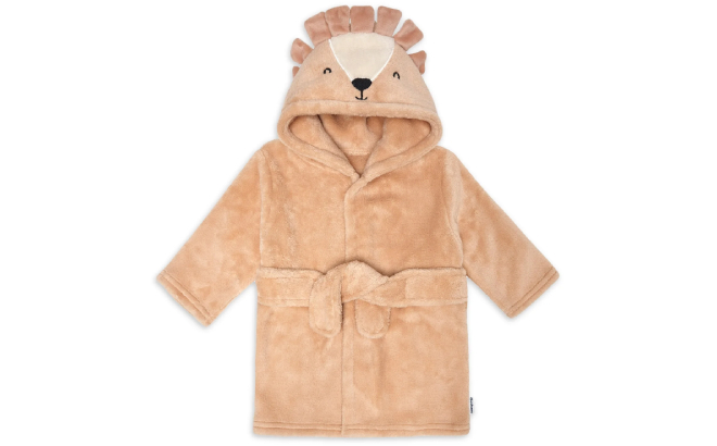 Gerber Baby Hooded Bathrobe with Lion Design