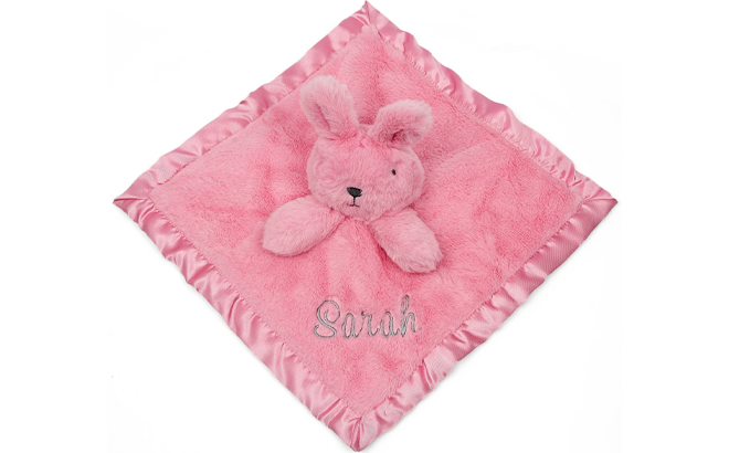 Gerber Embroidered Girls Light Pink Security Blanket