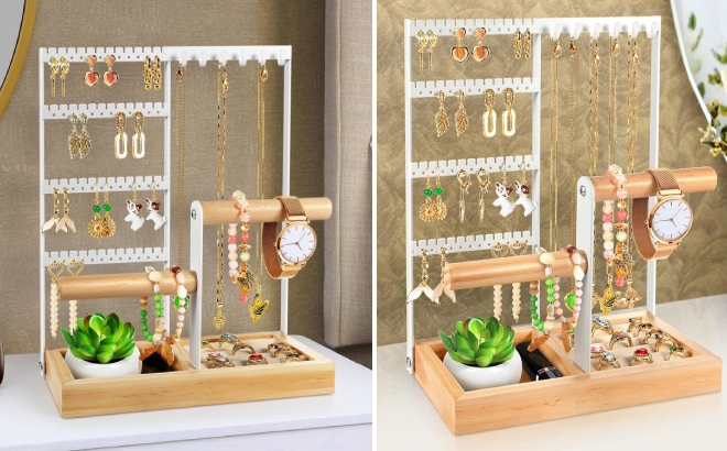 Godboat 4 Tier Jewelry Organizer