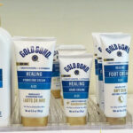 Gold Bond Healing Hand Creams on a Shelf