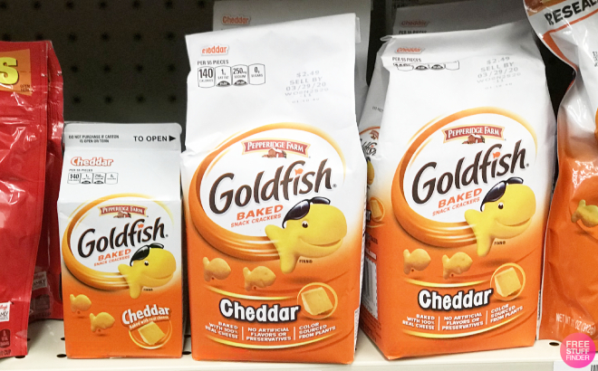 Goldfish Cheddar Crackers