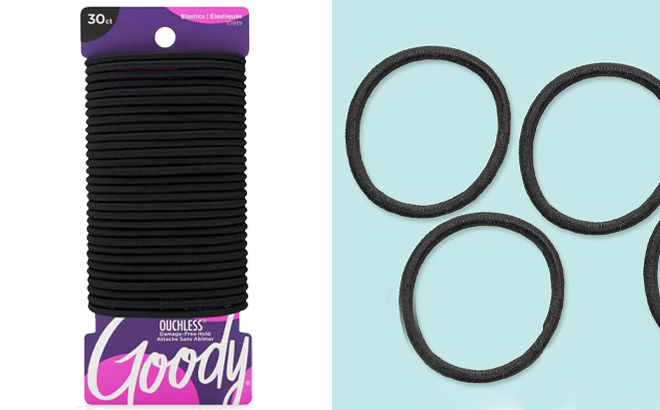 Goody 30 Count Ouchless Hair Ties