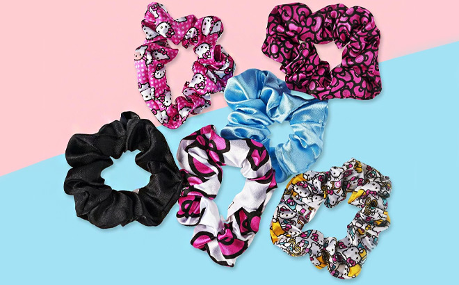 Goody x Hello Kitty 6 Count Ouchless Scrunchie