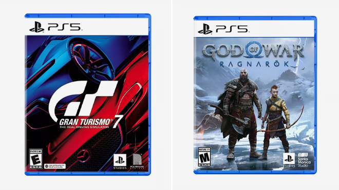 Gran Turismo 7 and God of War Ragnarok