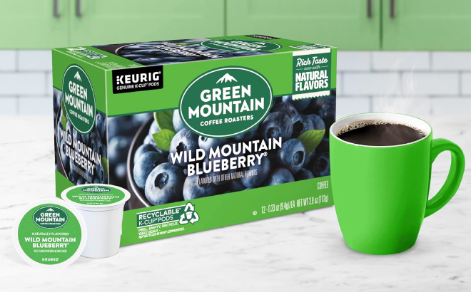 Green Mountain Wild Mountain Blueberry Keurig K Cup Pods