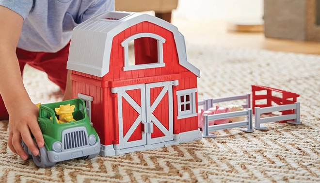 Green Toys 13 Piece Farm Playset