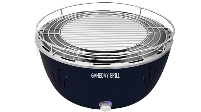 Grill Time Tailgater Game Day Tabletop Portable Charcoal Grill