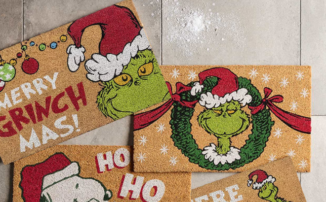 Grinch Doormats