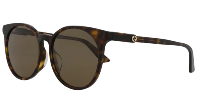 Gucci Round Frame Acetate Sunglasses