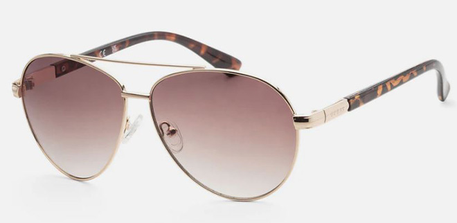 Guess Men's 59mm Gold Sunglasses