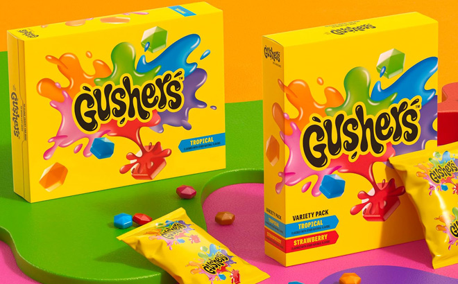 Gushers Fruit Flavored Snacks 20 Count