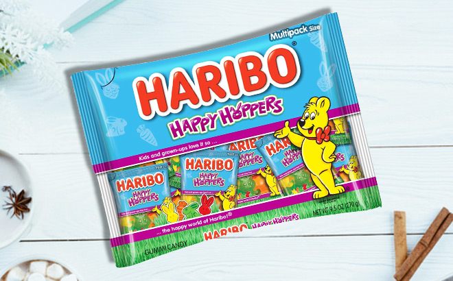 HARIBO Easter Happy Hoppers Gummi Candy