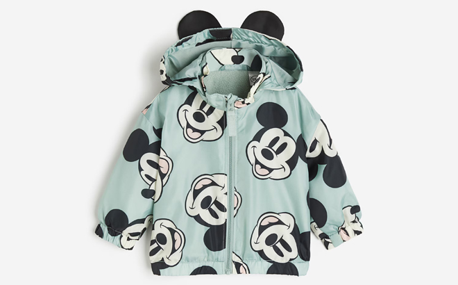 H&M Kids Mickey Mouse Hooded Jacket